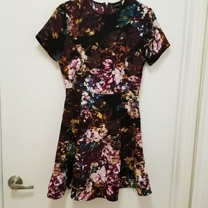 Who What Wear woman flower print dress, size s